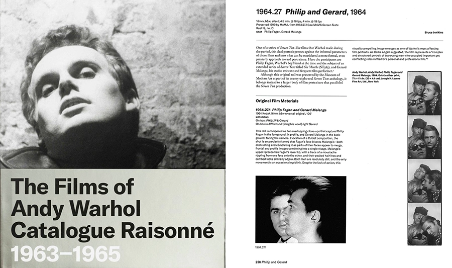 Films of Andy Warhol Catalogue Raisonne