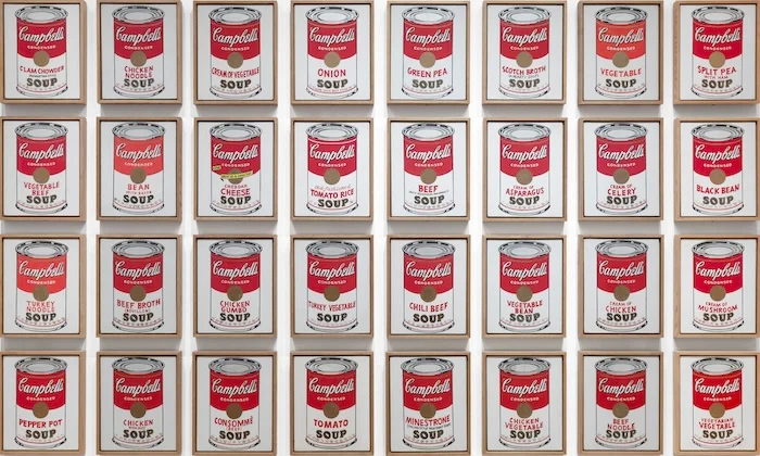 Andy Warhol Campbell's Soup Cans 1962