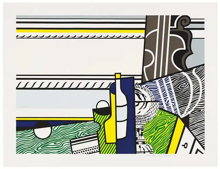 Roy Lichtenstein Still Life with Crystal Bowl