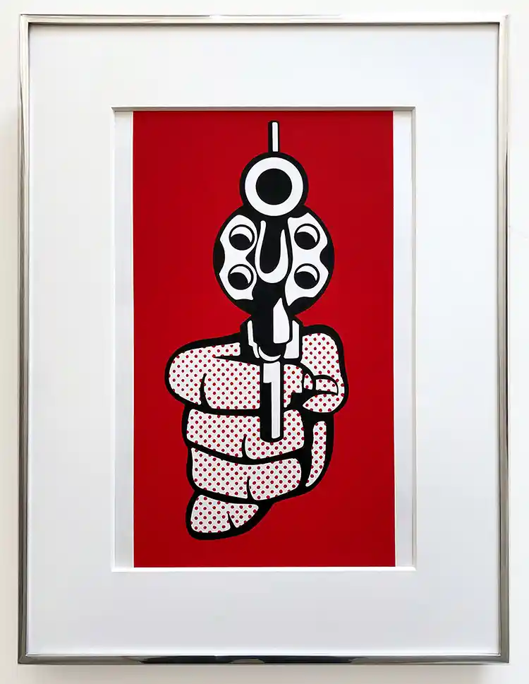 Roy Lichtenstein Pistol