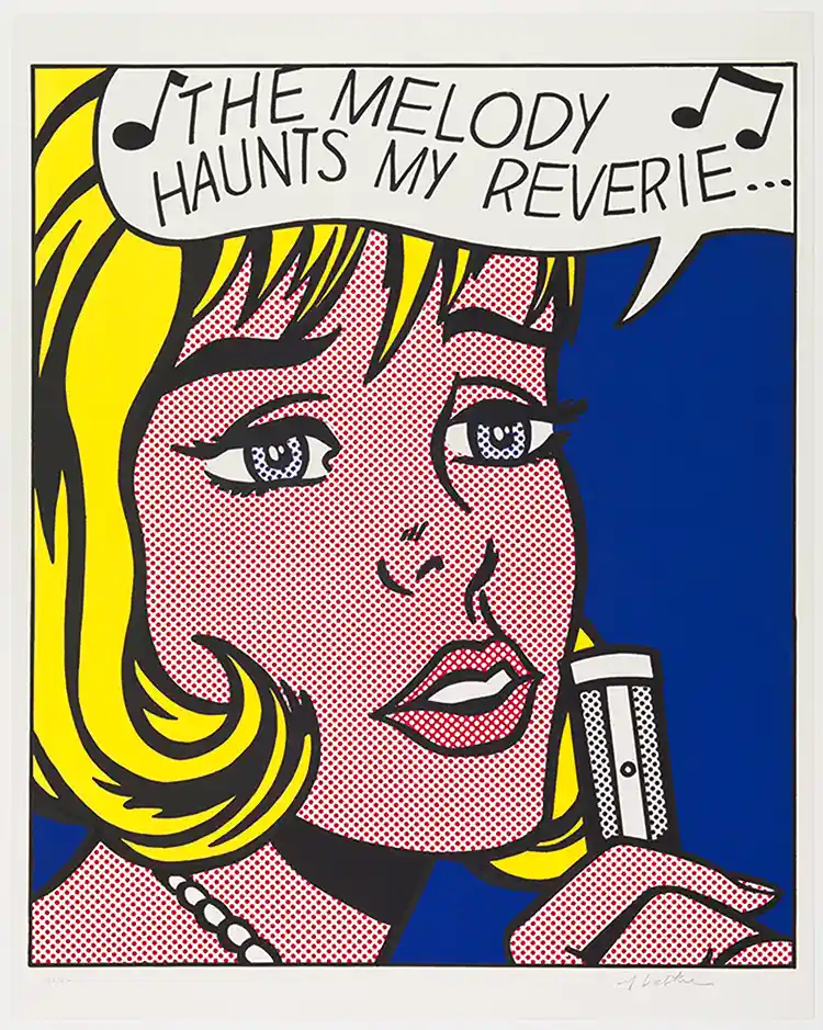 Roy Lichtenstein The Melody Haunts My Reverie